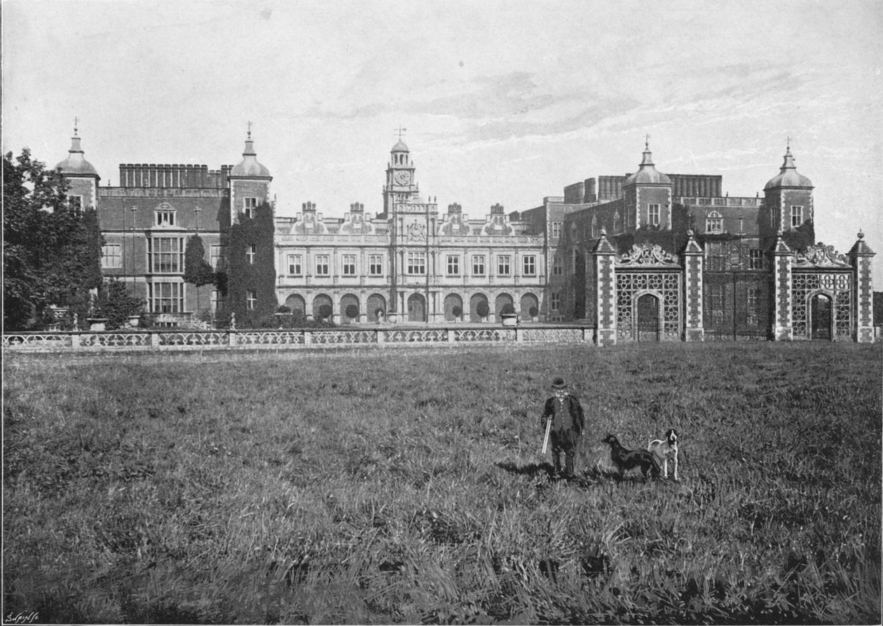 Hatfield House, South Front, 1896 alkotó: Unbekannt