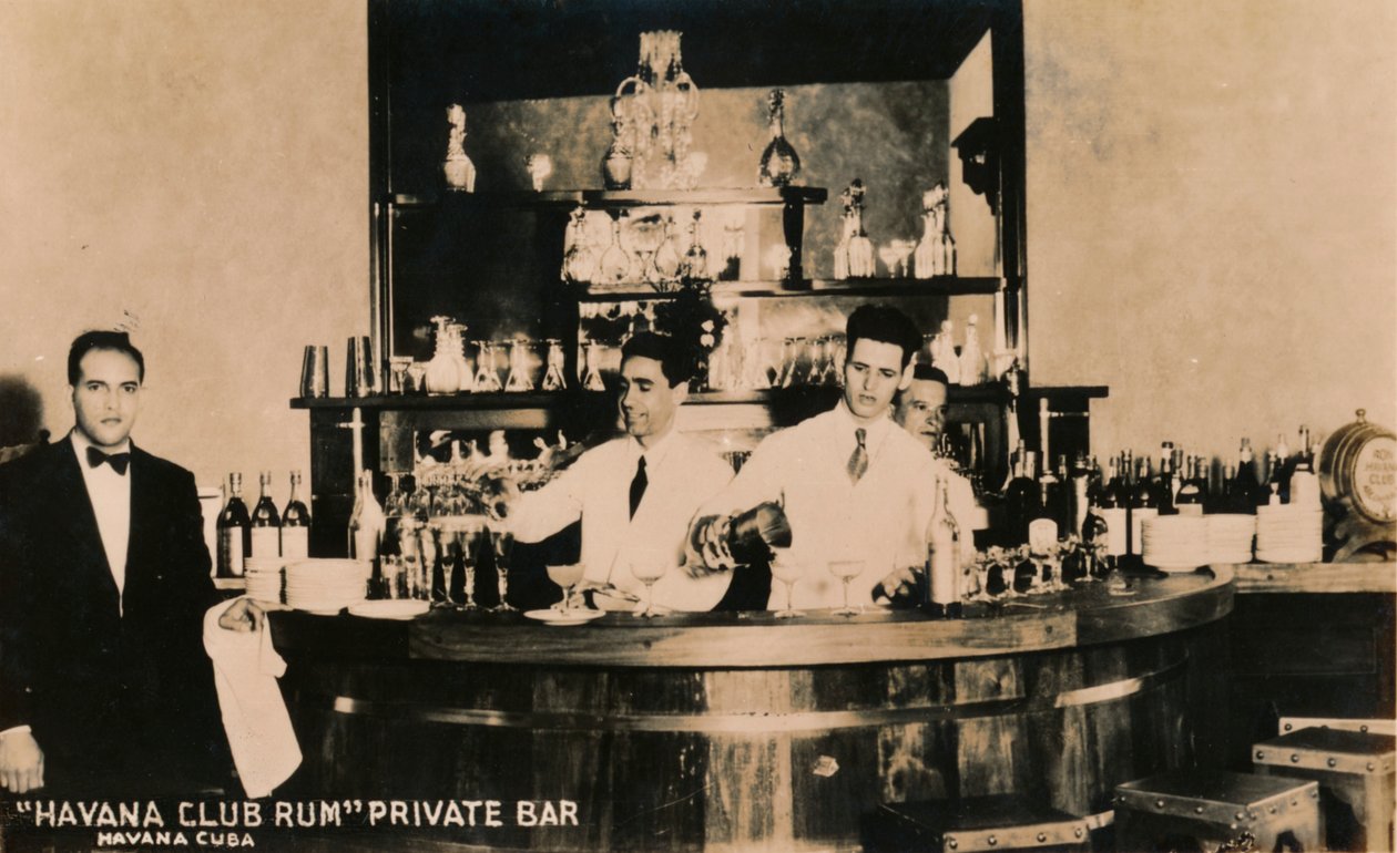 Havana Club Rum, privát bár, Havanna, Kuba, 1900-as évek alkotó: Unbekannt