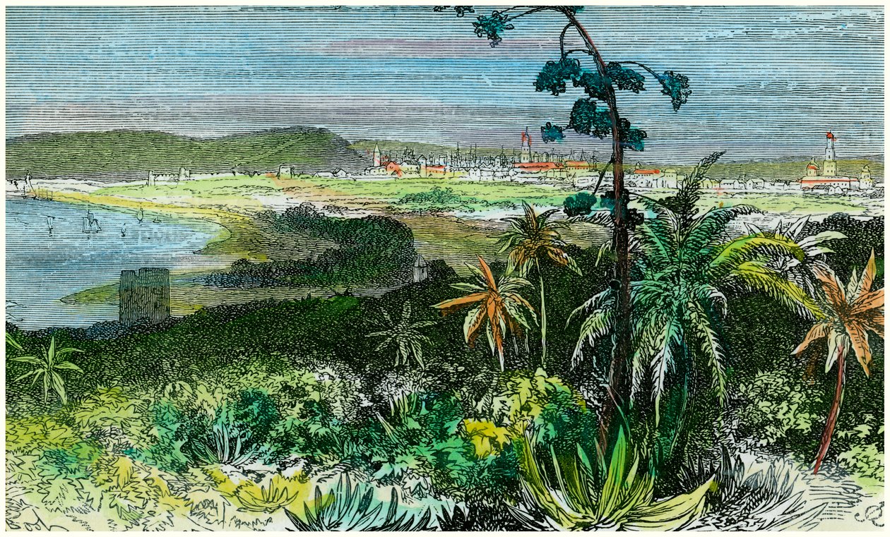 Havanna, Kuba, 1880 alkotó: Unbekannt