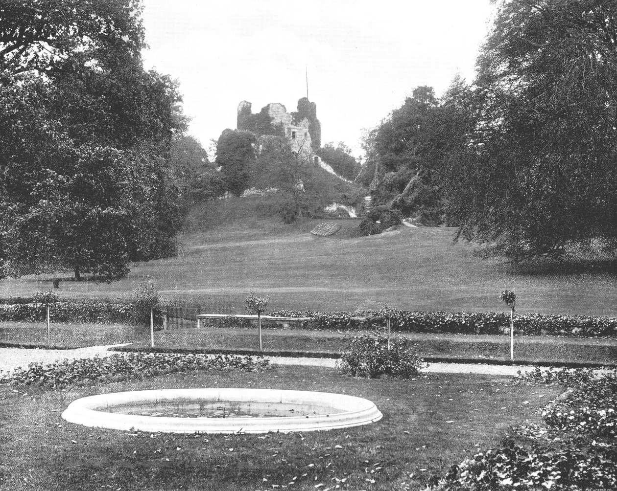 Hawarden kastély, Flintshire, Wales, 1894. alkotó: Unbekannt