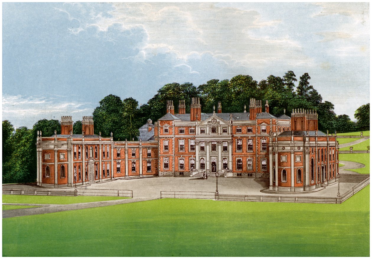Hawkestone, Viscount Hill otthona, 1880 alkotó: Unbekannt