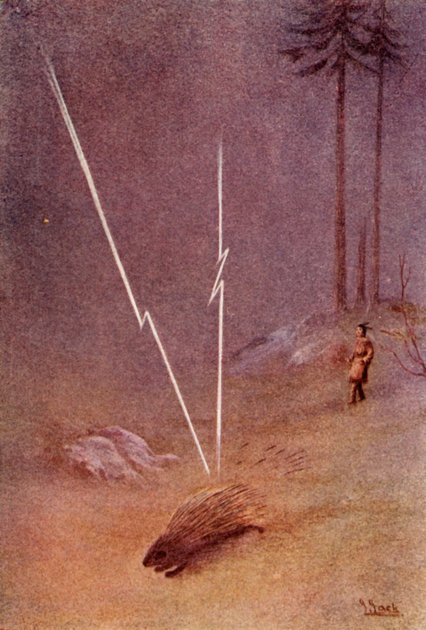 Hirtelen egy gigantikus disznótoros alakot öltött, 1914. alkotó: Unbekannt