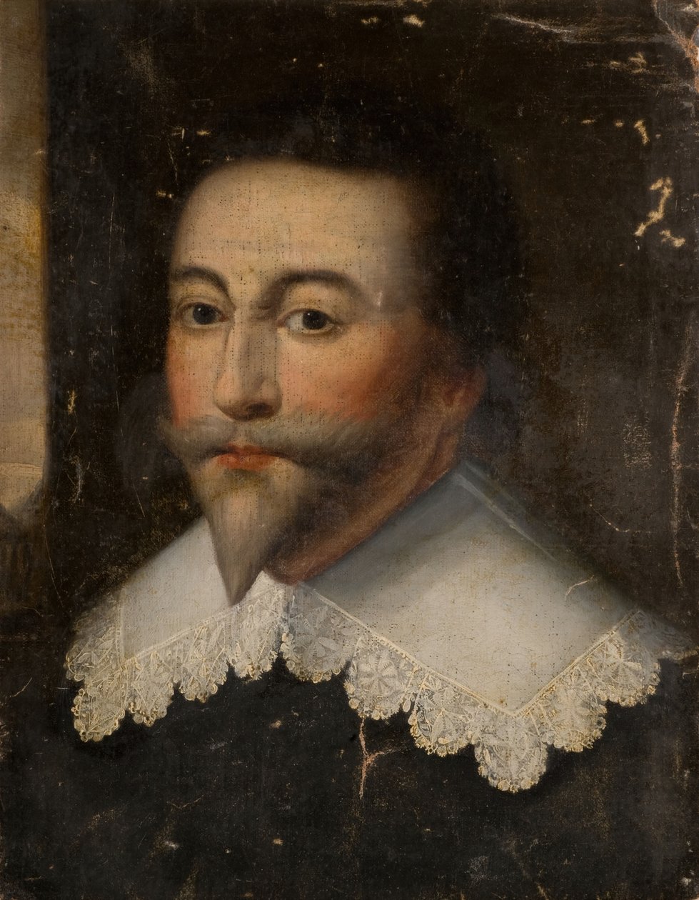 Egy ember feje, 1600-1700. alkotó: Unbekannt