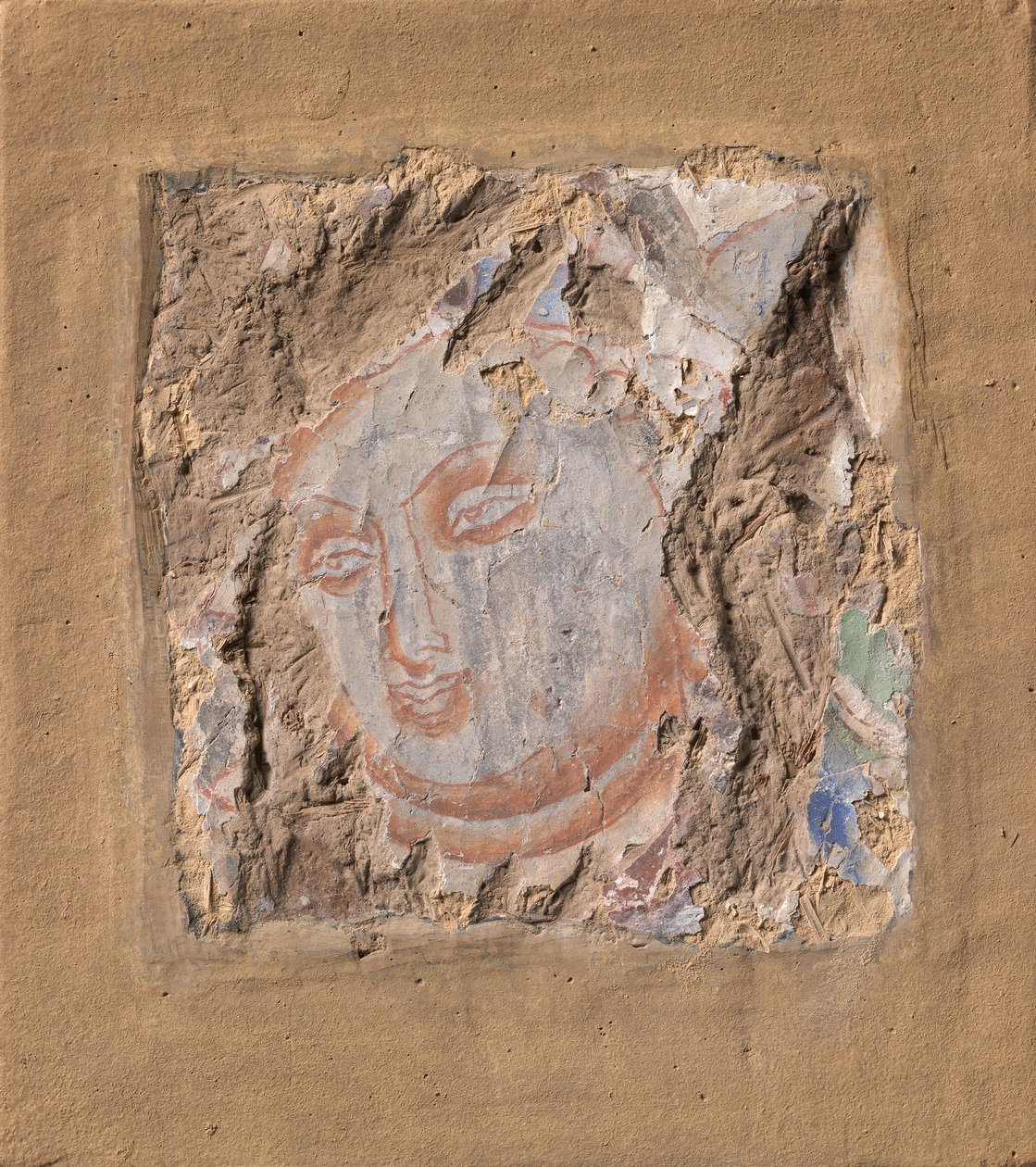 Buddha feje, kb. 6-7. század. alkotó: Unbekannt
