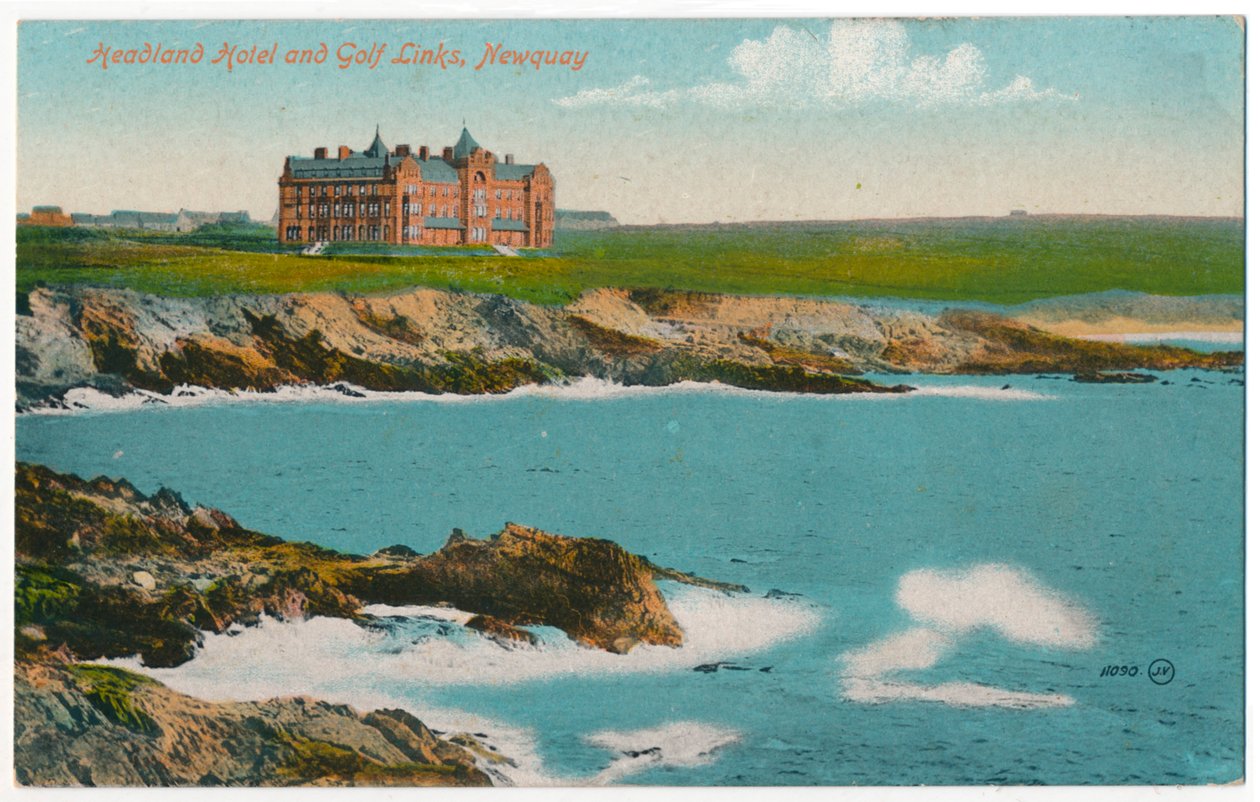 Headland Hotel and Golf Links, Newquay, 1910 alkotó: Unbekannt