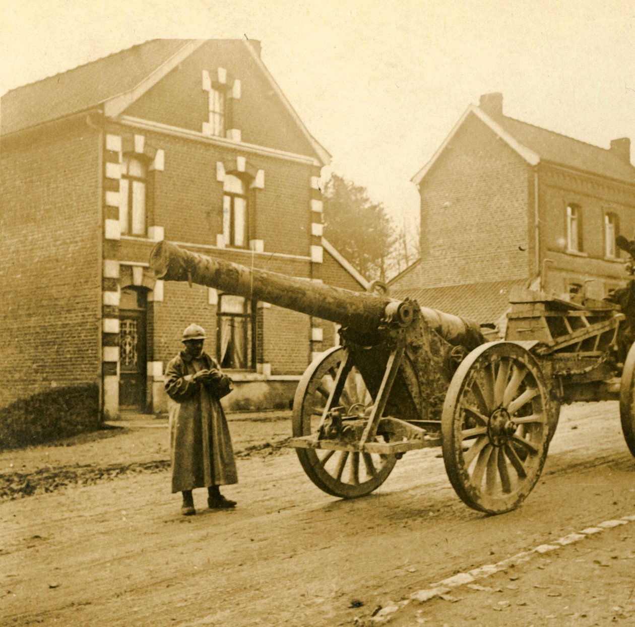 Nehéztüzérség, c1914-c1918 alkotó: Unbekannt