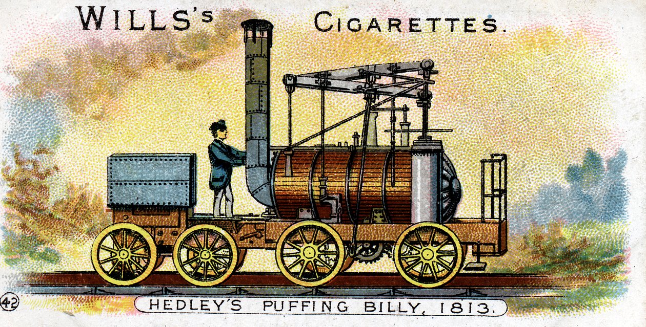 Hedleys Puffing Billy, 1813 1901 alkotó: Unbekannt