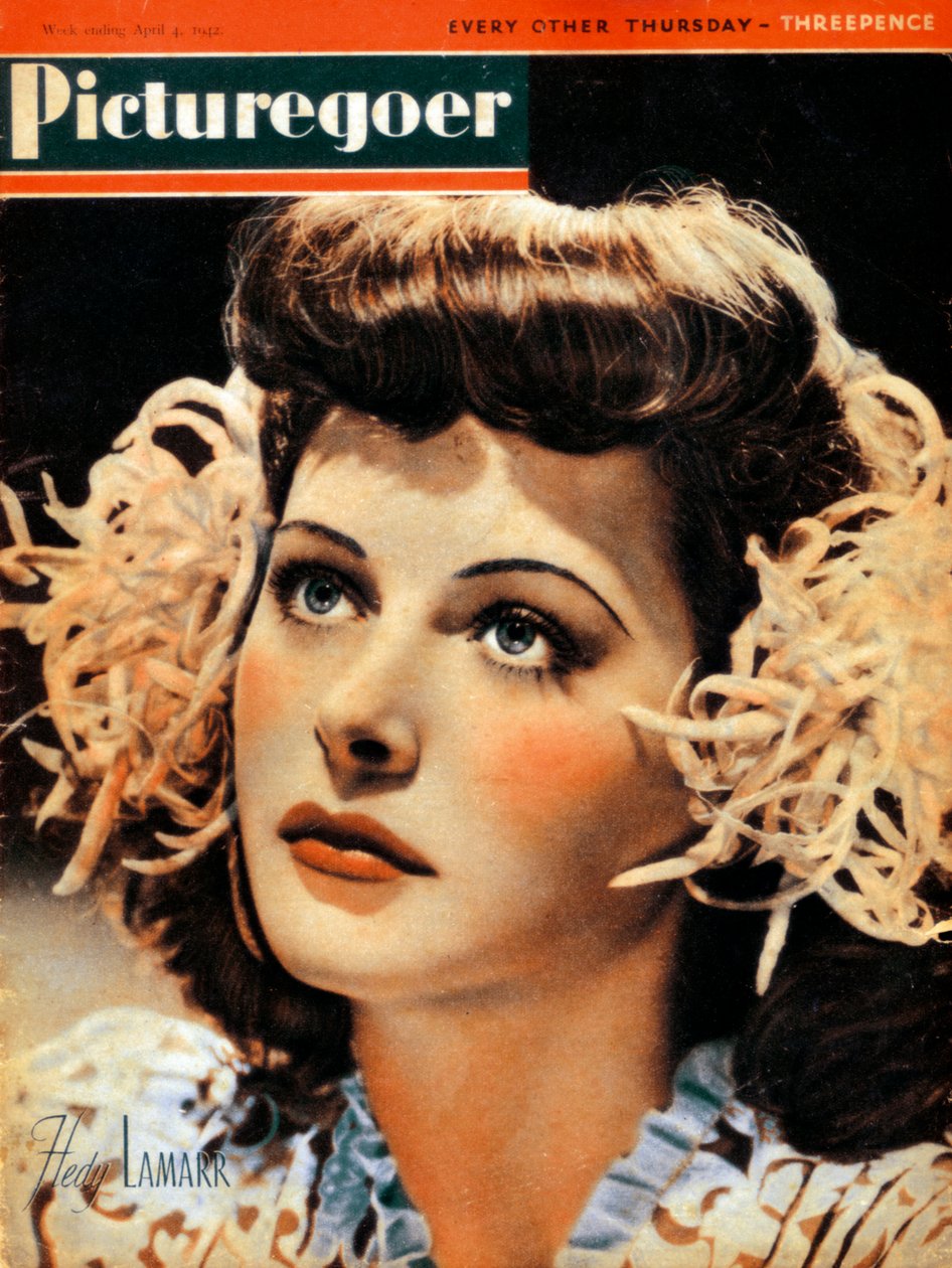 Hedy Lamarr 1914-2000, osztrák születésű amerikai színésznő, 1942 alkotó: Unbekannt