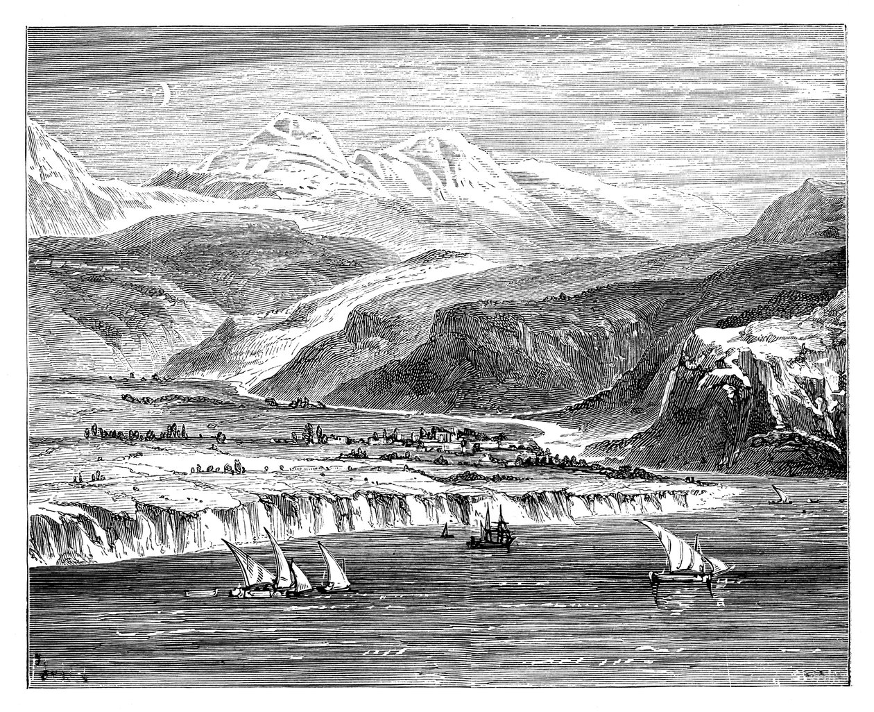 Alma magassága, Krím, Ukrajna, 1888 alkotó: Unbekannt