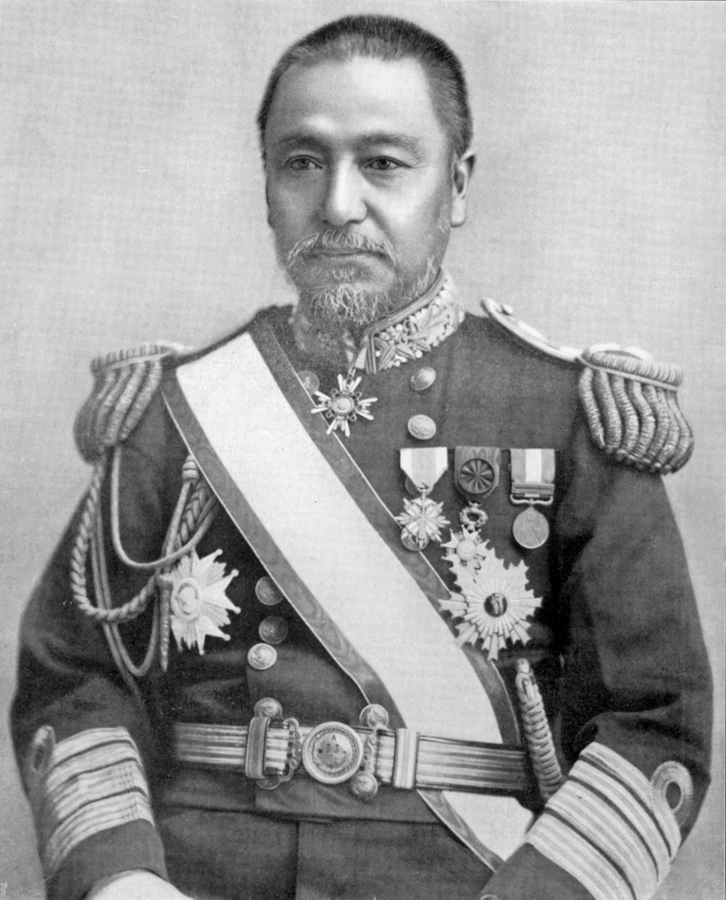 Heihachiro Togo, Japanese naval commander, Russo-Japanese War, 1904-5 alkotó: Unbekannt