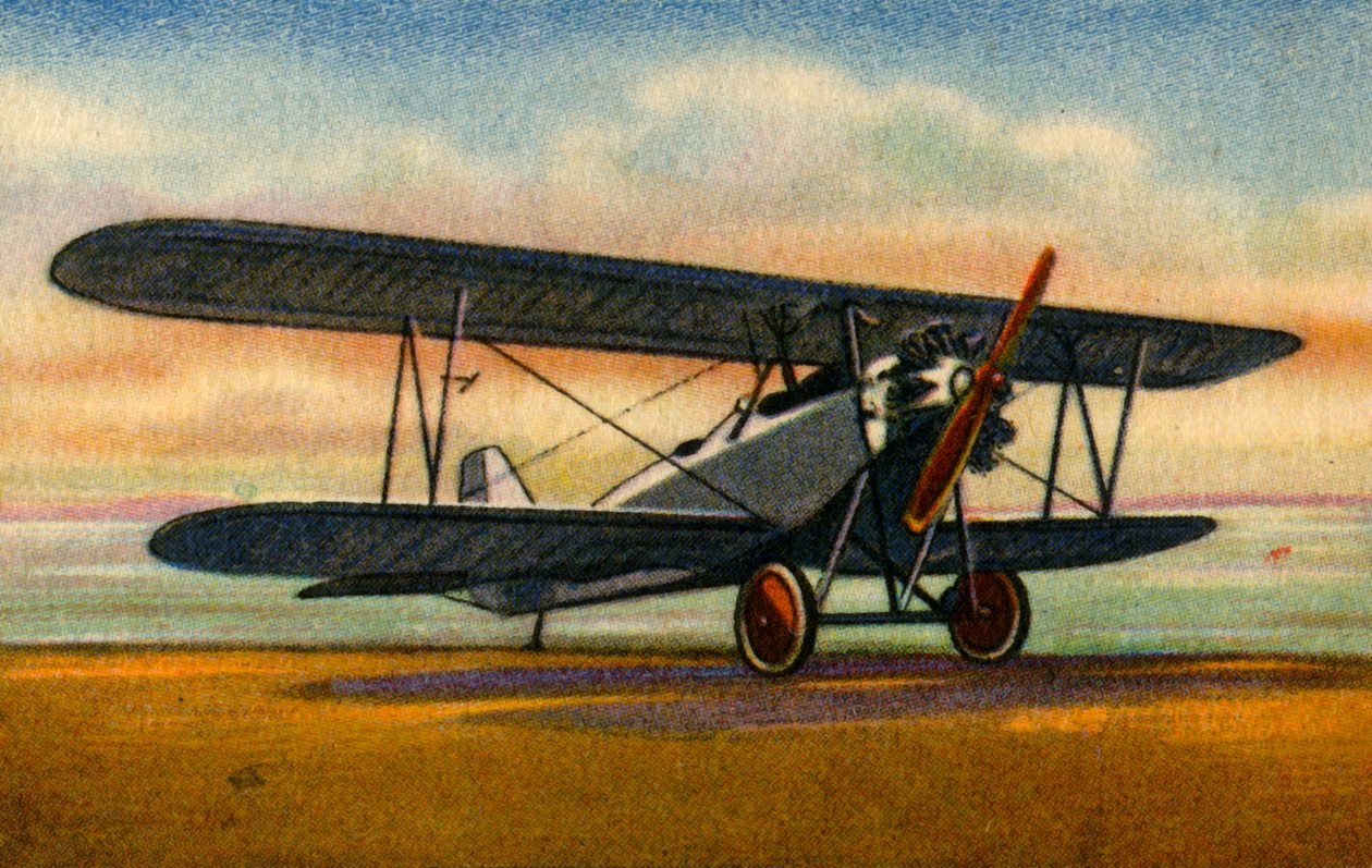 Heinkel HD 32 kétfedelű repülőgép, 1920-as évek, 1932. alkotó: Unbekannt