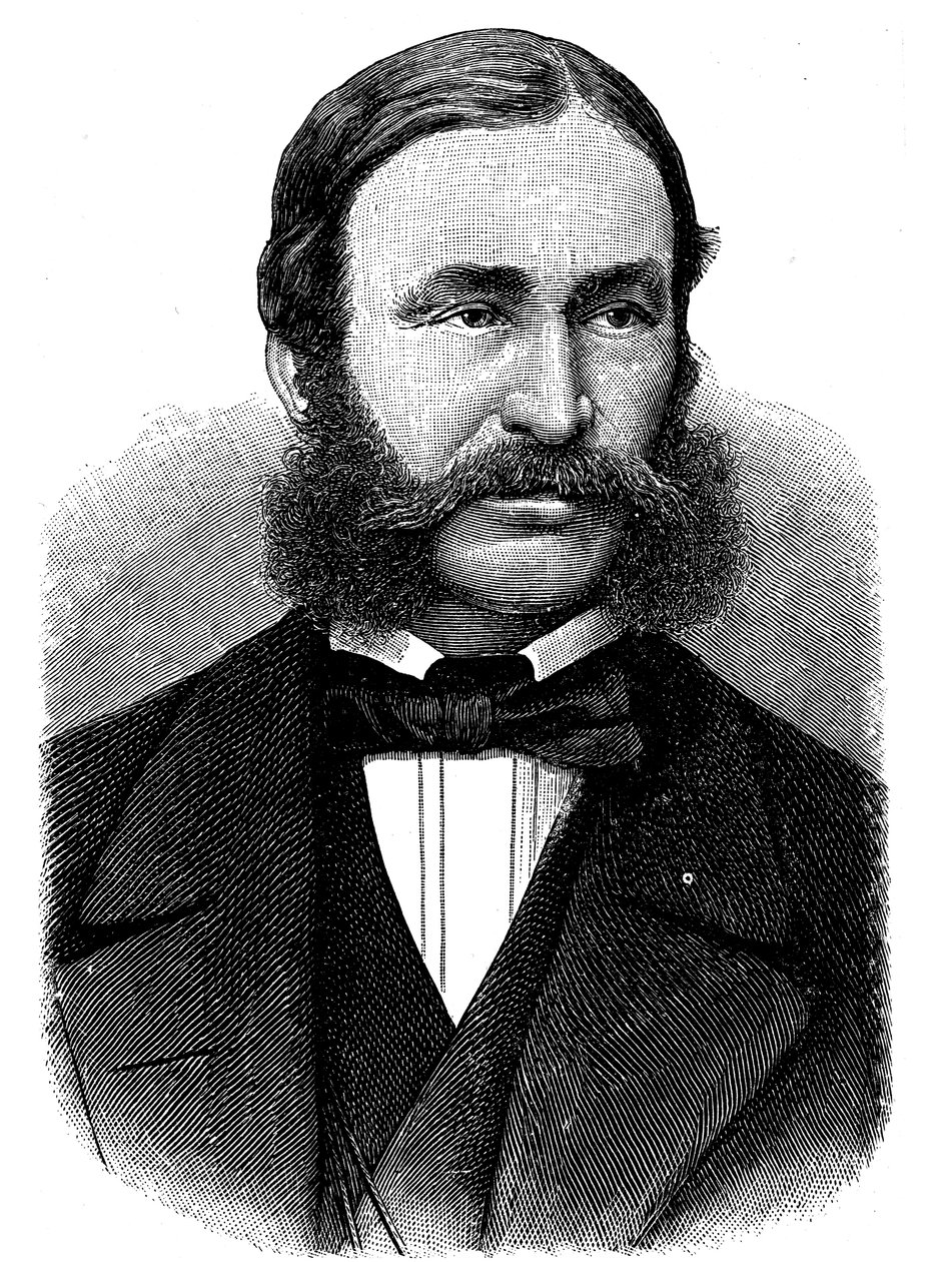 Heinrich Barth 1821-1865 német geográfus, Észak- és Közép-Afrika felfedezője alkotó: Unbekannt