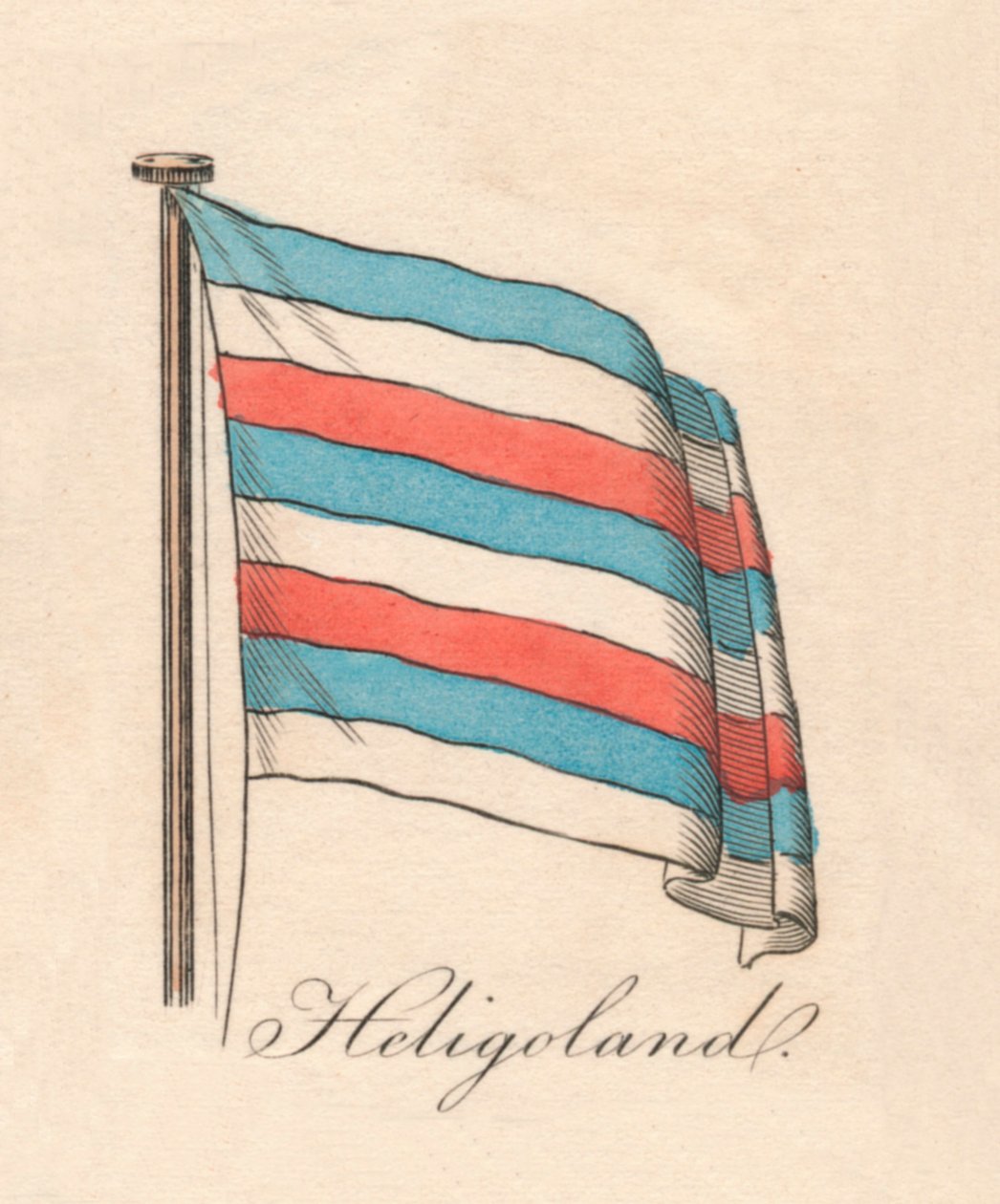 Helgoland, 1838 alkotó: Unbekannt