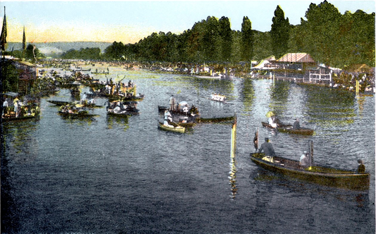 Henley Regatta, Oxfordshire, XX. század alkotó: Unbekannt