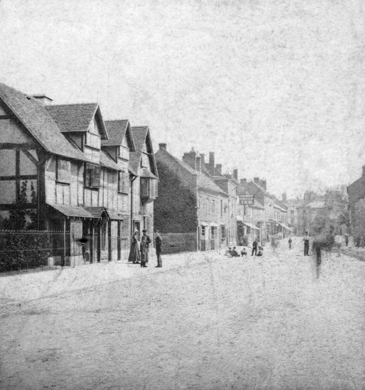 Henley Street, Stratford-upon-Avon, Warwickshire, 19. század vége alkotó: Unbekannt