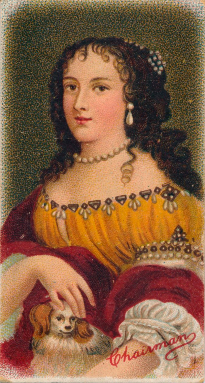 Angliai Henrietta 1644-1670, I. Károly király legfiatalabb lánya, 1912 alkotó: Unbekannt