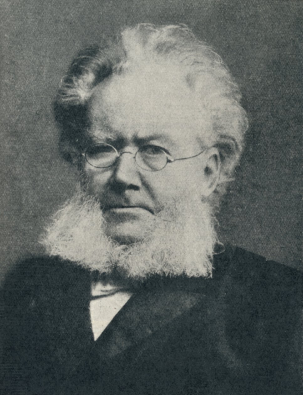 Henrik Ibsen - Sikerének fénykorában, c1897, c1925 alkotó: Unbekannt