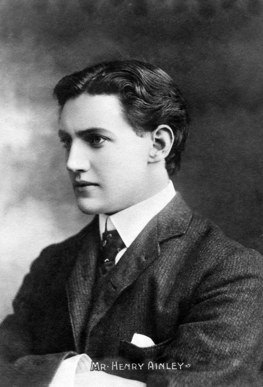 Henry Ainley 1879-1945, angol színész, 20. század eleje alkotó: Unbekannt