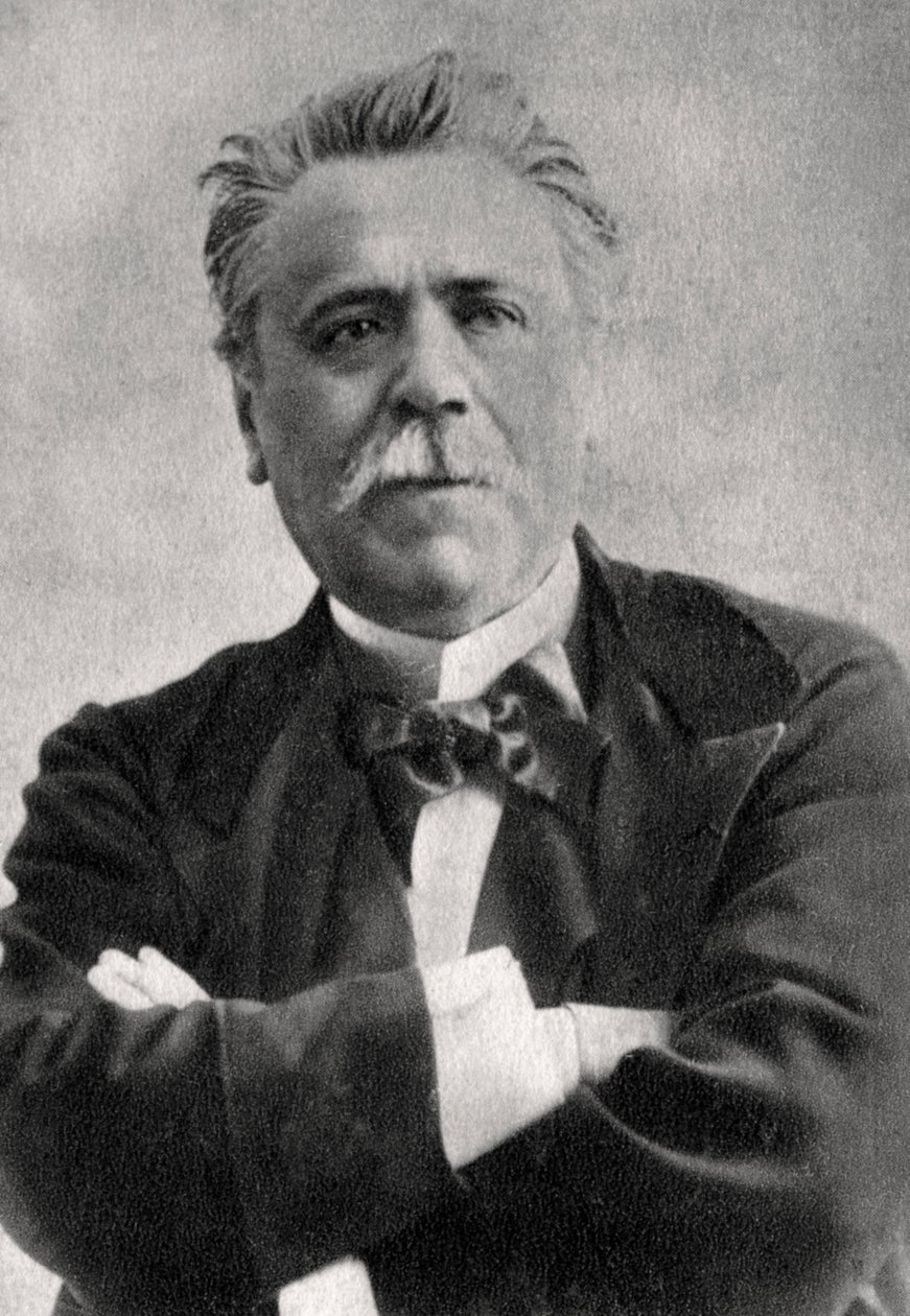 Henry Becque francia drámaíró, 1899 alkotó: Unbekannt