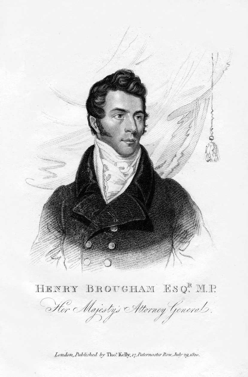Henry Brougham, főügyész, 1820 alkotó: Unbekannt