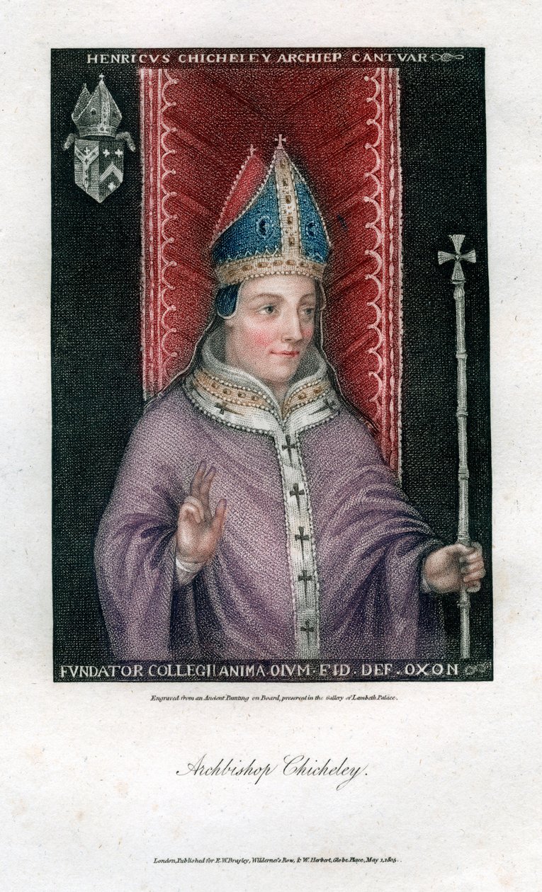 Henry Chicheley, Canterbury érseke, 1805 alkotó: Unbekannt