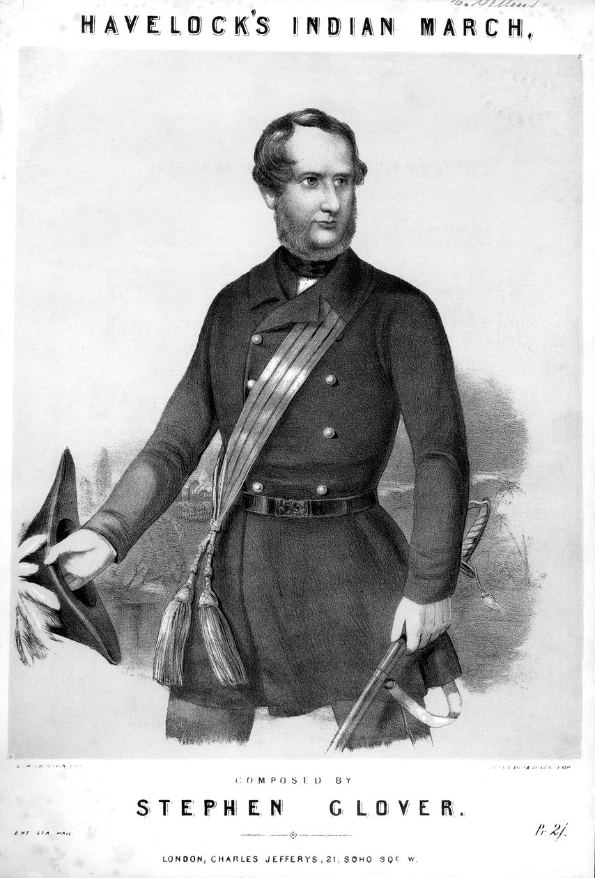 Henry Havelock brit katona, 1857 alkotó: Unbekannt