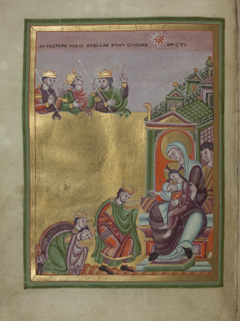 Henrik, Szent Római Császár evangéliuma III. Henriknek, 10391043 alkotó: Unbekannt