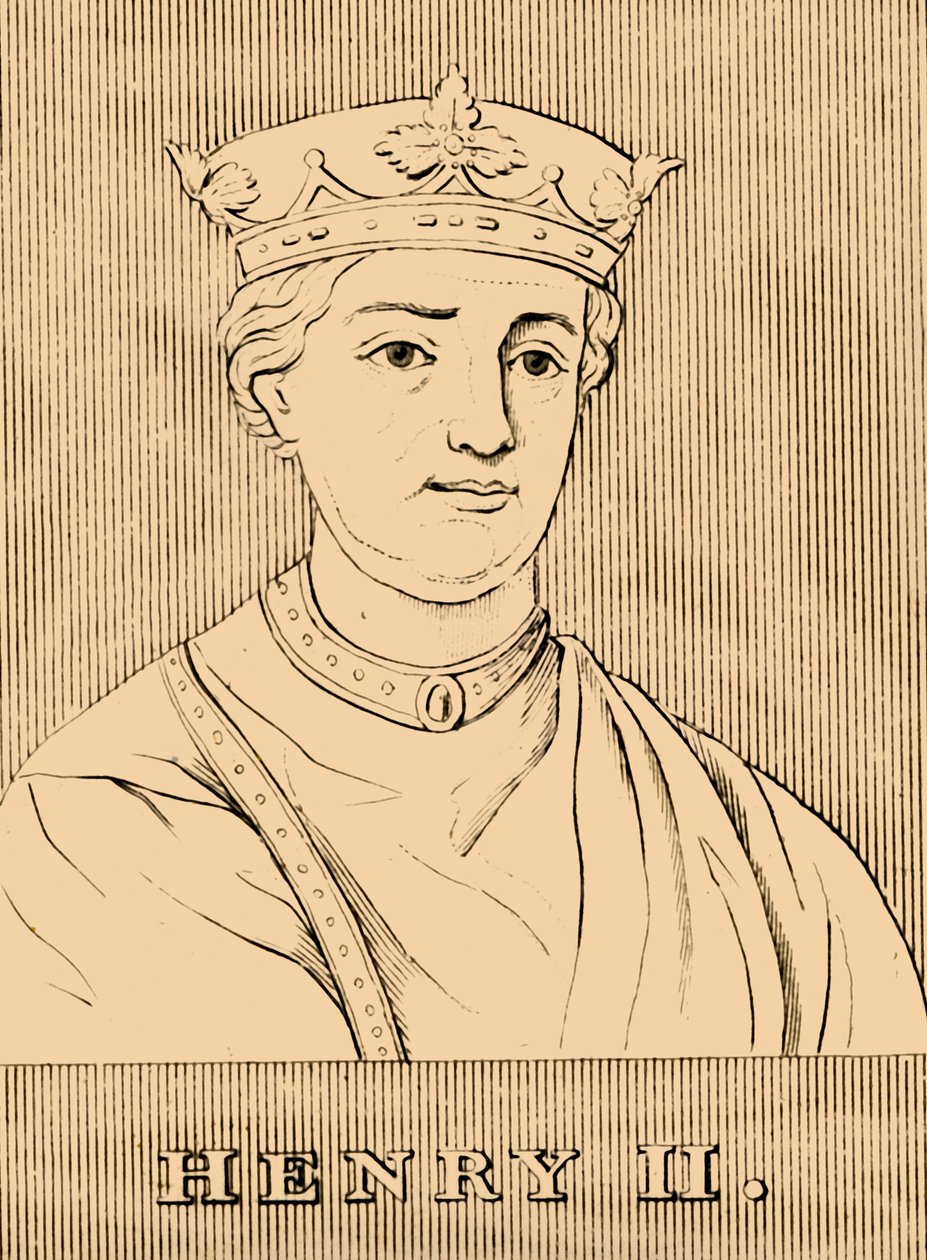 II. Henrik, 1133-1189, 1830. alkotó: Unbekannt