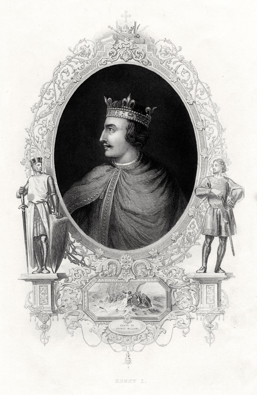 I. Henrik, angol király, 1860 alkotó: Unbekannt
