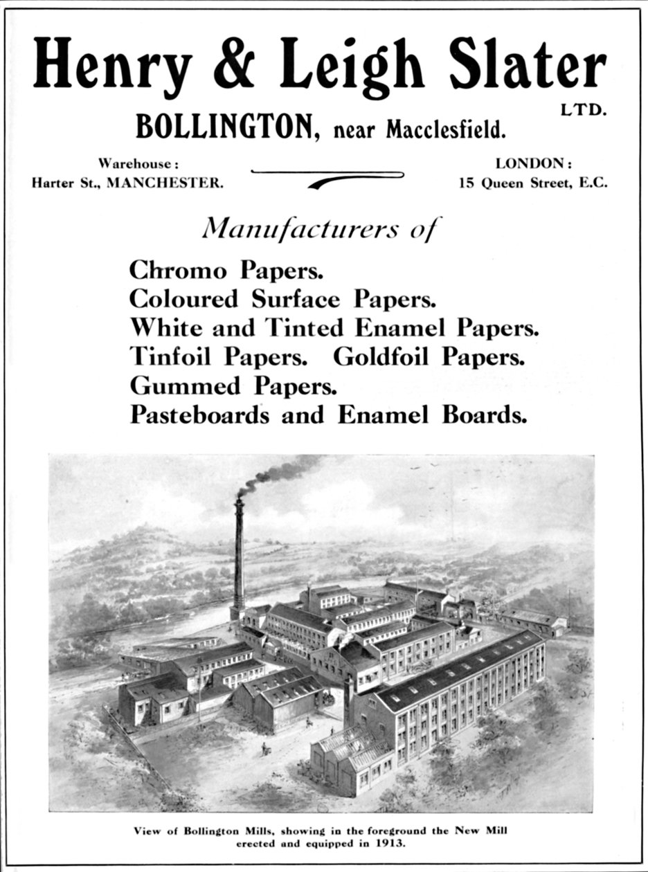 Henry & Leigh Slater Ltd. - hirdetés, 1916 alkotó: Unbekannt