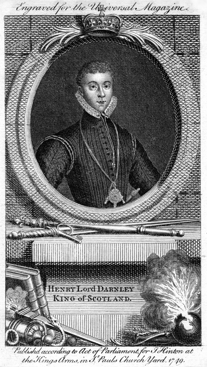 Henry Stuart, Lord Darnley, Mary, skót királynő második férje, 1749 alkotó: Unbekannt