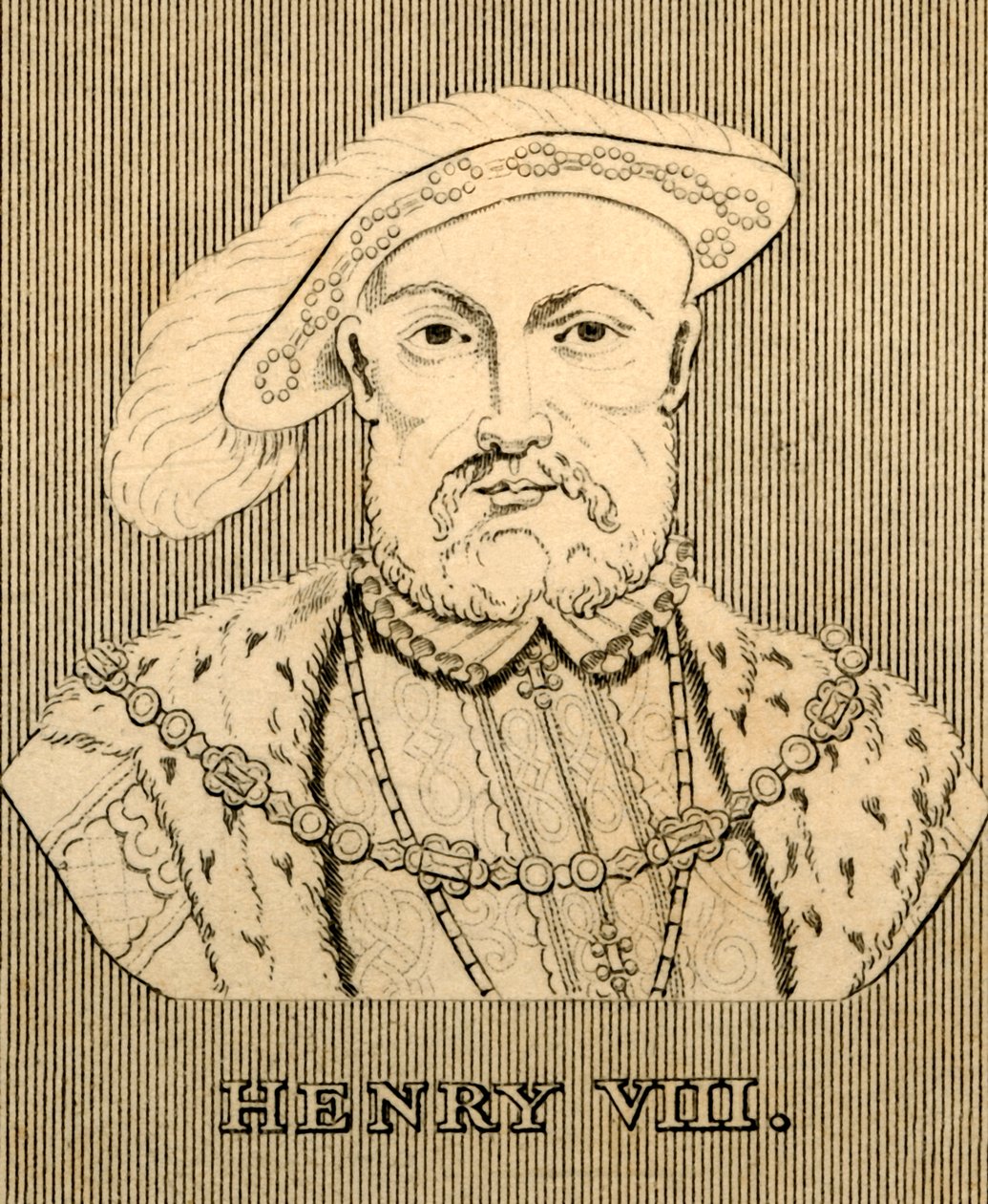 VIII. Henrik, 1491-1547, 1830. alkotó: Unbekannt