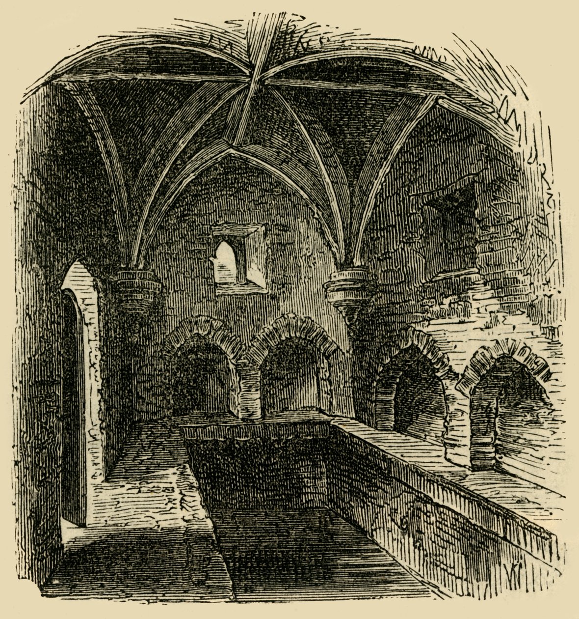 Henry VIIIs csatorna, 1876. alkotó: Unbekannt