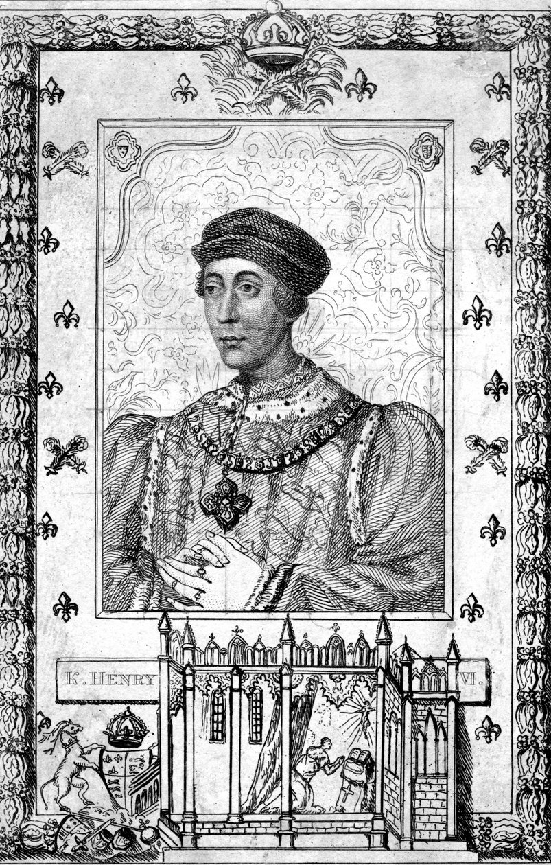 VI. Henrik angol, 1421-1471 alkotó: Unbekannt