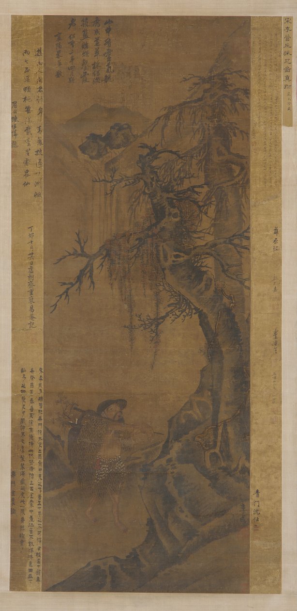 Gyógynövénygyűjtő, Ming-dinasztia, 1368-1644. alkotó: Unbekannt