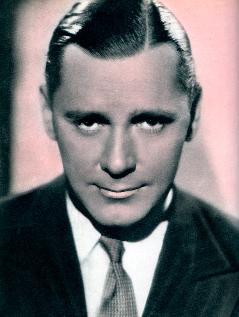 Herbert Marshall brit film- és színházi színész, 1934-1935 alkotó: Unbekannt