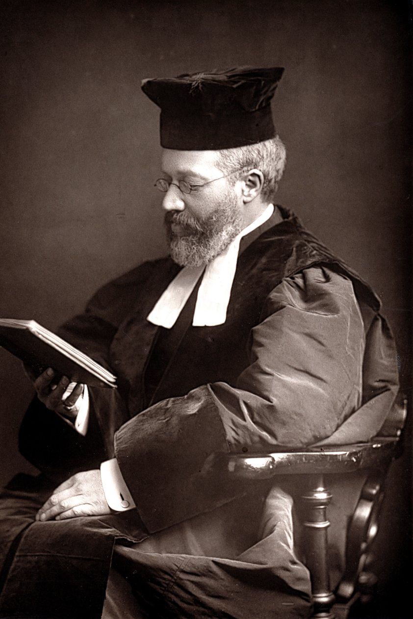 Hermann Adler 1839-1911, a Brit Birodalom német származású főrabbija, 1894 alkotó: Unbekannt