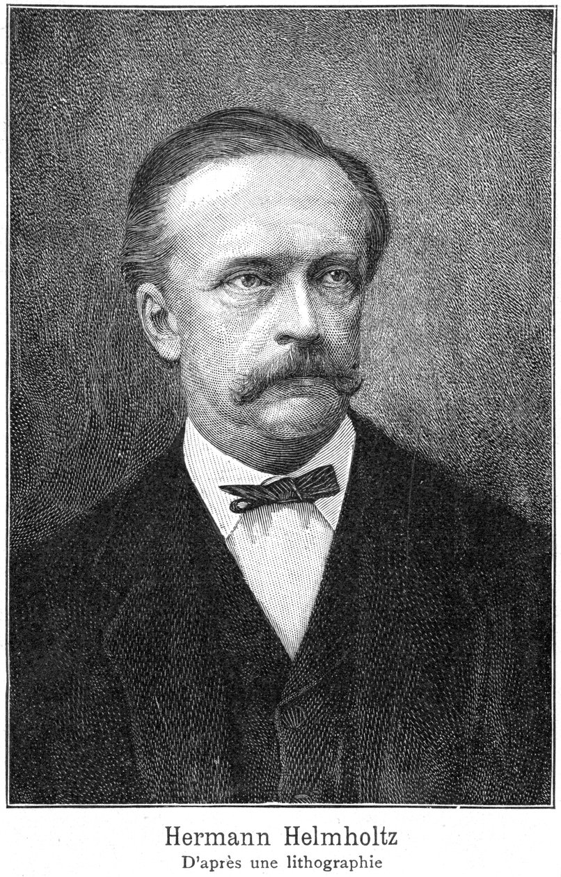 Hermann von Helmholtz 1821-1894, német fizikus, XIX. alkotó: Unbekannt