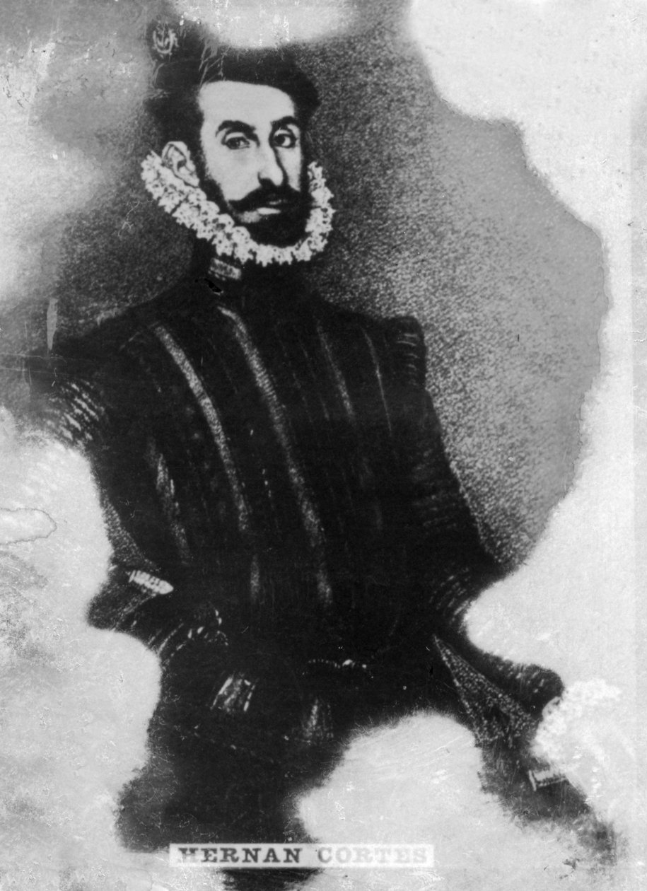 Hernan Cortes, 1485-1547, 1920-as évek alkotó: Unbekannt