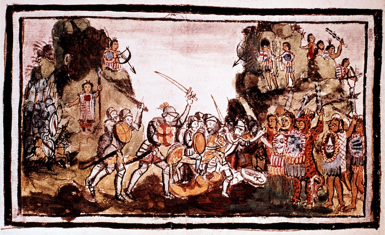 Hernando Cortes Cortez 1485-1547 spanyol hódító, megtámadta a bennszülötteket Mexikóban alkotó: Unbekannt