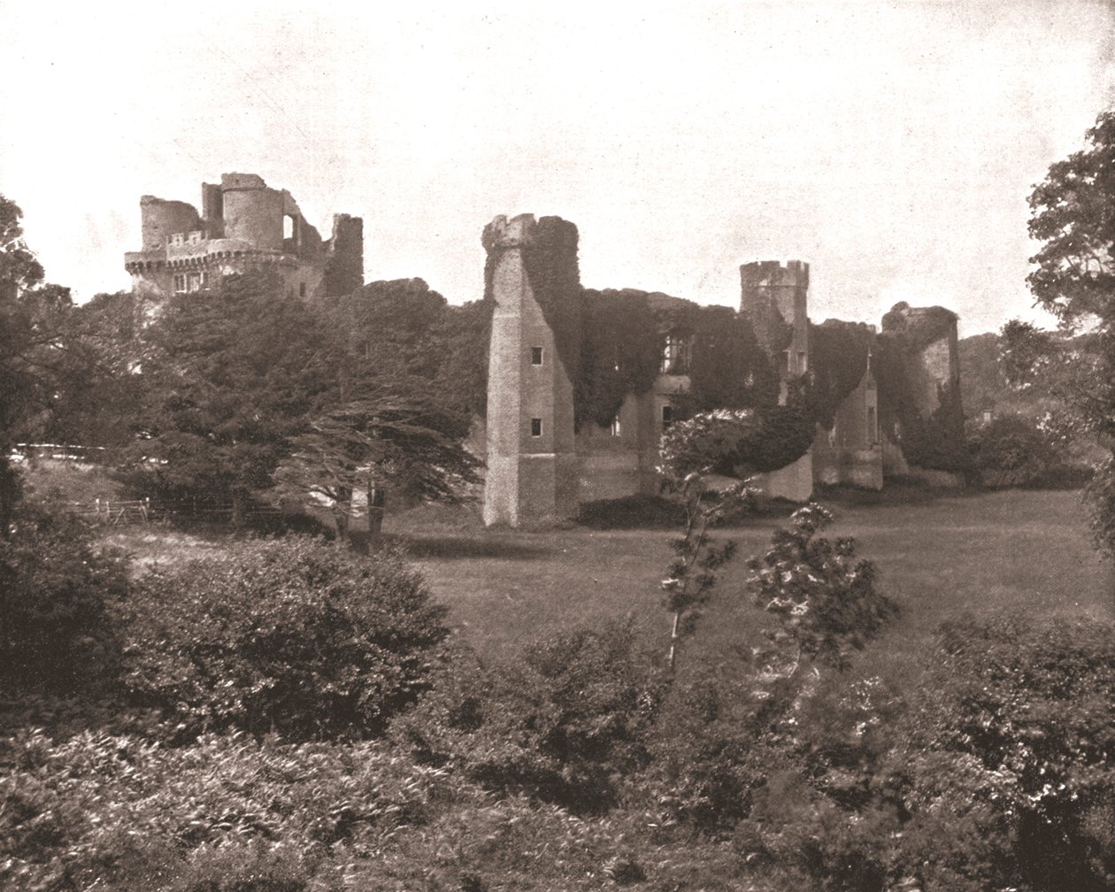 Herstmonceux kastély, East Sussex, 1894. alkotó: Unbekannt