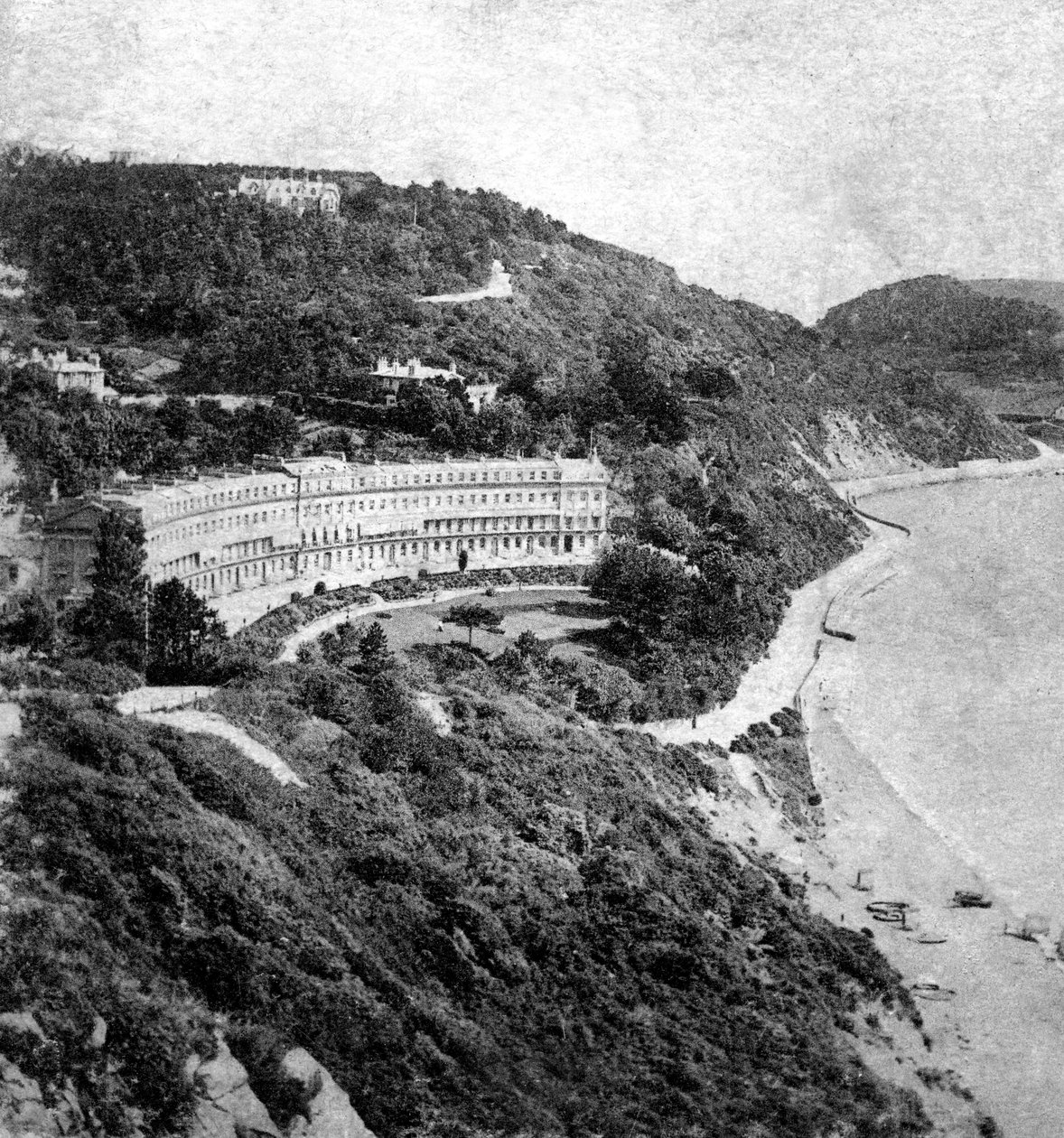 Hesketh Crescent, Torquay, Devon, XX. század eleje alkotó: Unbekannt