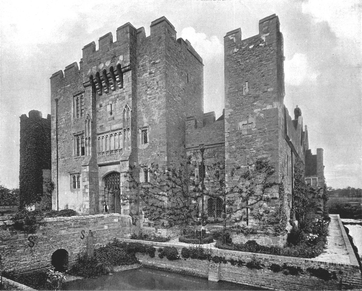 Hever Castle, Kent, 1894. alkotó: Unbekannt