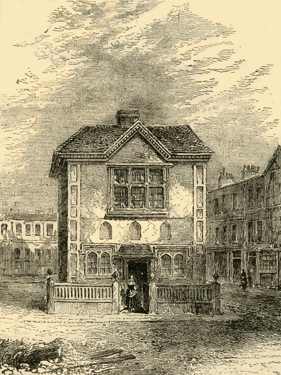 Hickss Hall 1750 körül, 1872 körül. alkotó: Unbekannt