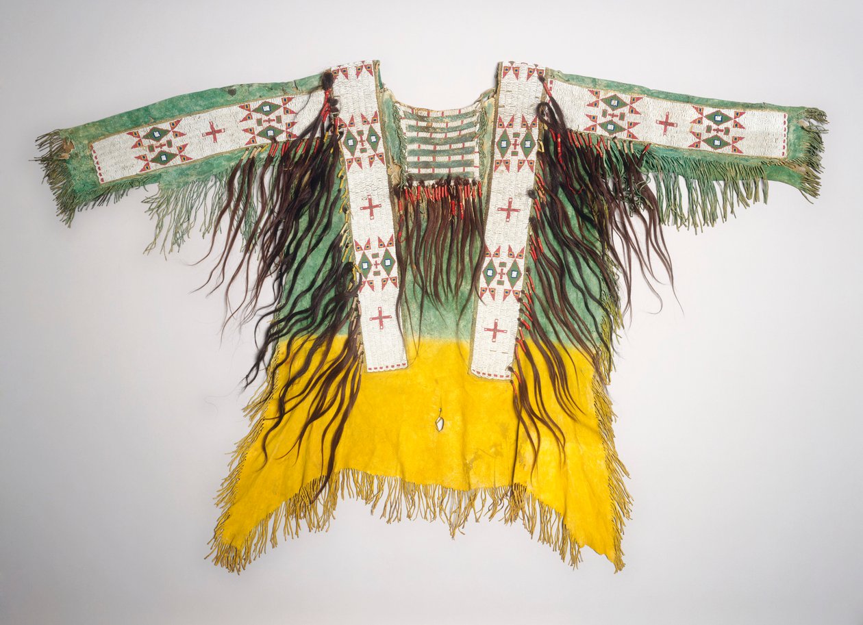 Hide Shirt, c. 1890. alkotó: Unbekannt