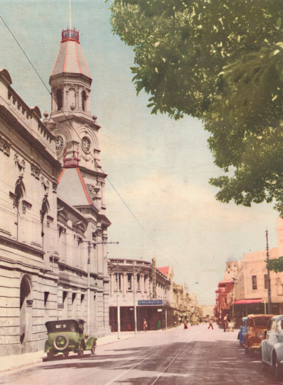 High Street, Fremantle, 1947. alkotó: Unbekannt