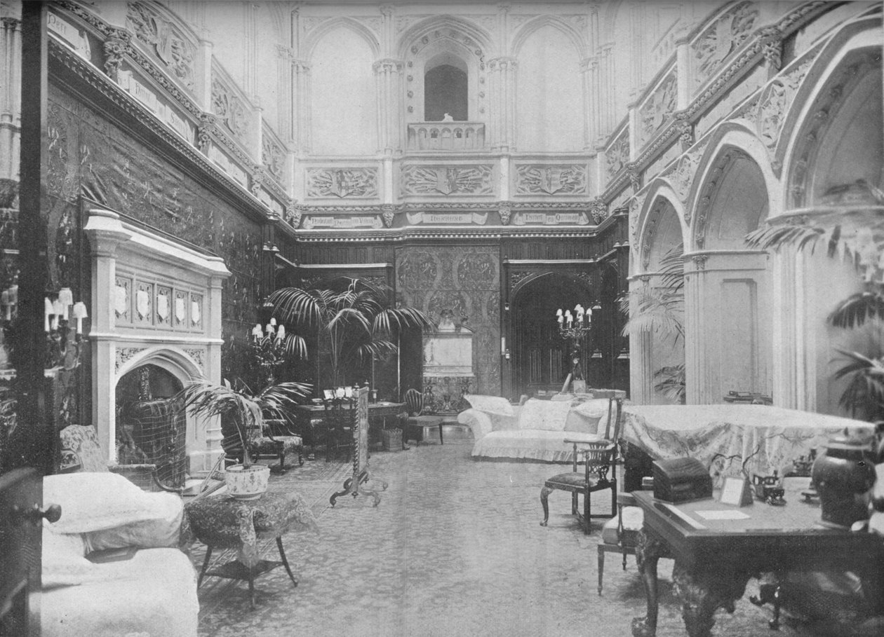 Highclere kastély, Hampshire – Carnarvon grófja, 1910 alkotó: Unbekannt