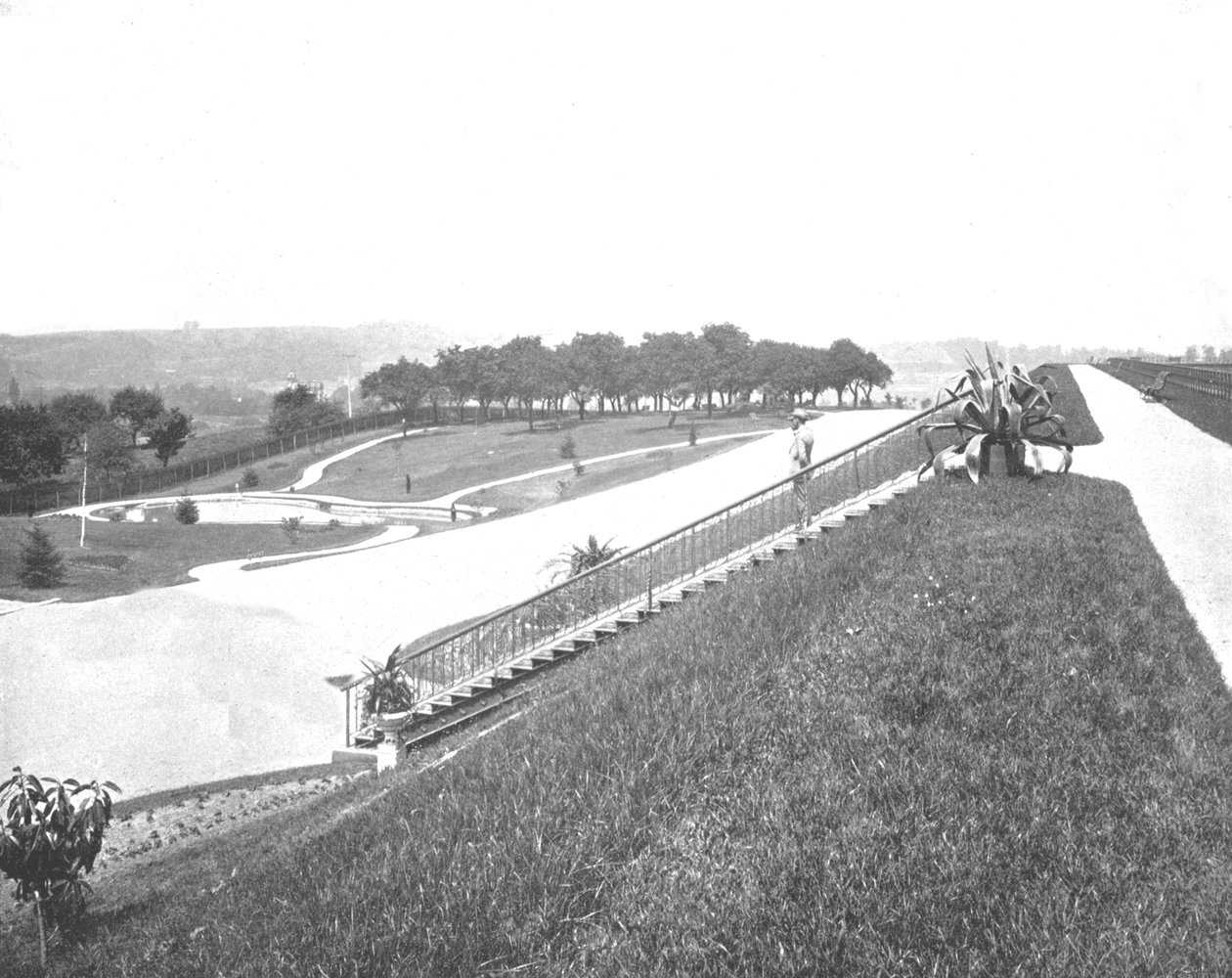 Highland Park, Pittsburgh, Pennsylvania, USA, 1900. alkotó: Unbekannt