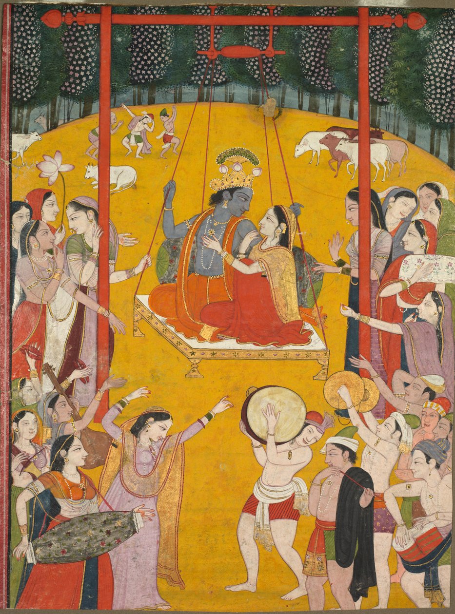 Hindola Raga, c. 1790-1800. alkotó: Unbekannt