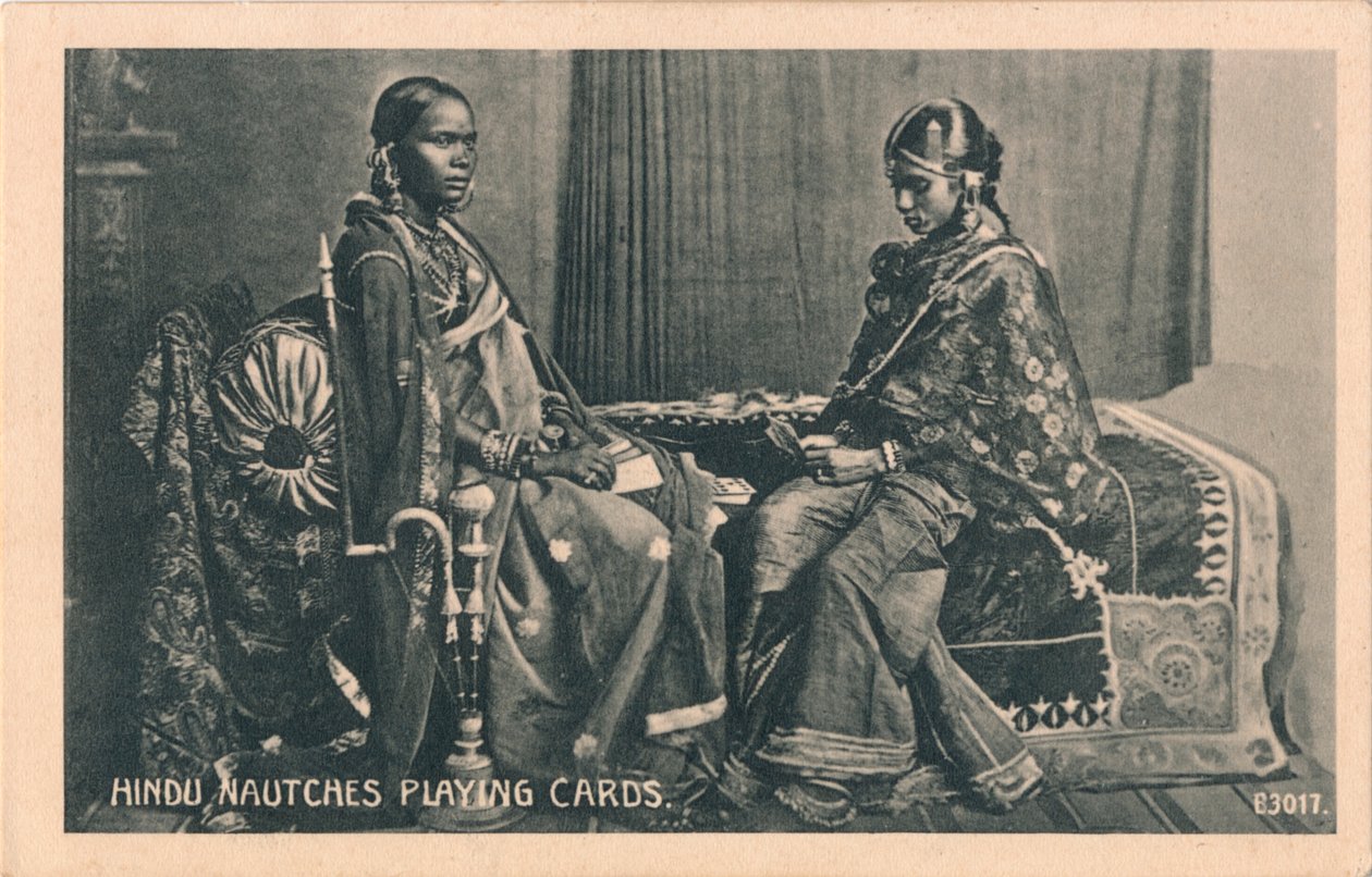 Hindu Nautches játékkártyák, c1910 alkotó: Unbekannt